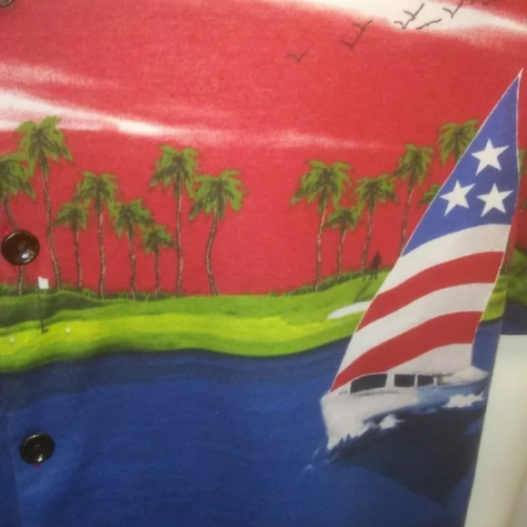 Mens casual Golf Beach Chili Wear Shirt - Picture 6 of 6